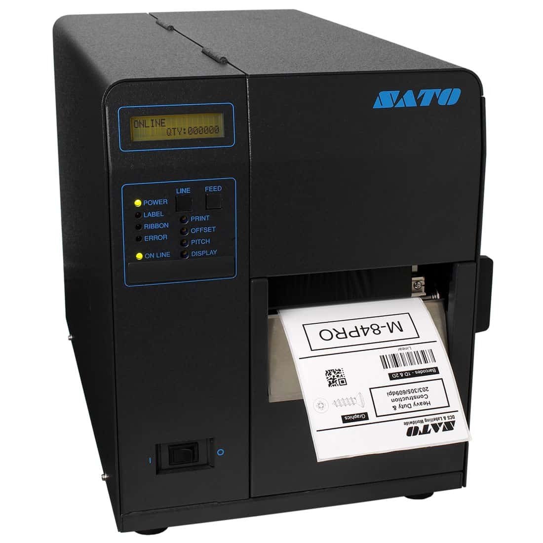 M84PRO2 - Sato M84Pro Industrial Thermal Transfer Label Printer