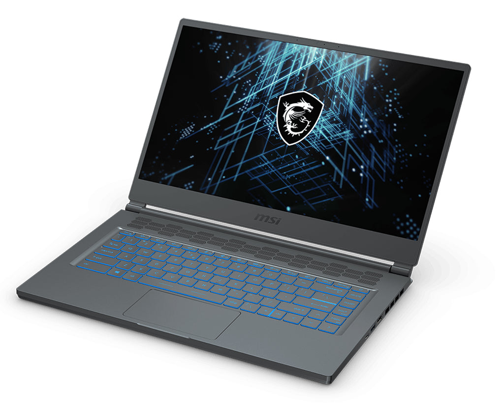 MSI Stealth 15M A11SEK-062 Notebook 15.6" Full HD 11th gen Intel® Core™ i7 16 GB DDR4-SDRAM 512 GB SSD NVIDIA GeForce RTX 2060 Max-Q Wi-Fi 6 (802.11ax) Windows 10 Home Gray