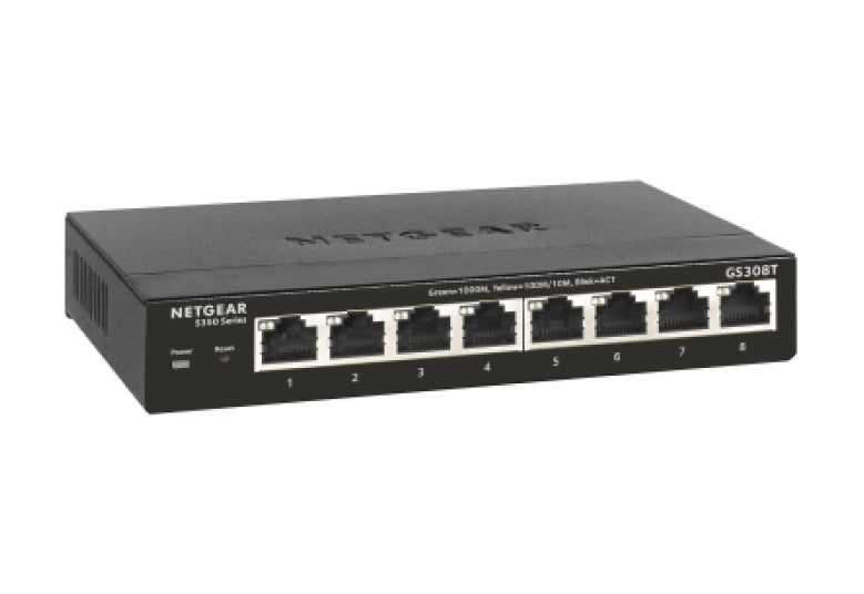 INTRODUCING THE NETGEAR S350 SERIES 8-PORT GIGABIT ETHERNET SMART MANAGED PRO SW