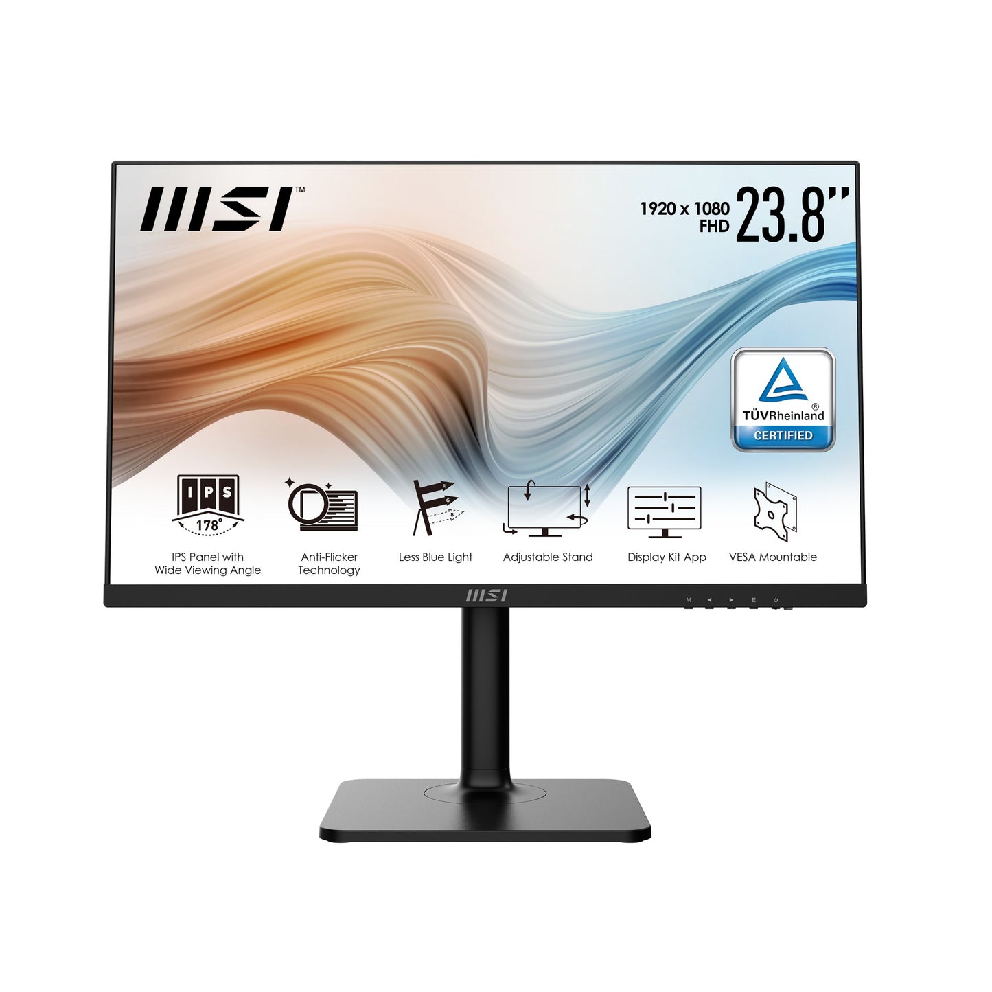 MSI Modern MD241P 23.8" 1920 x 1080 pixels Full HD LCD Black