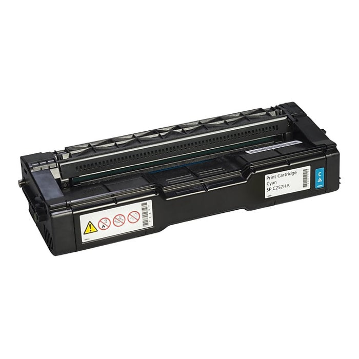 407654 - Ricoh SP C252HA CYAN PRINT CARTRIDGE