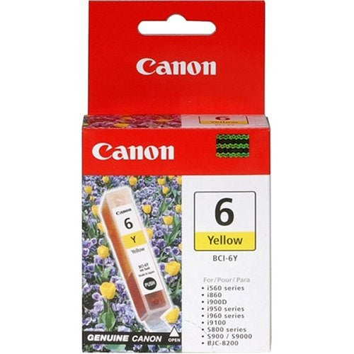 4708A003 - Canon BCI-6Y YELLOW INK TANK IP9000