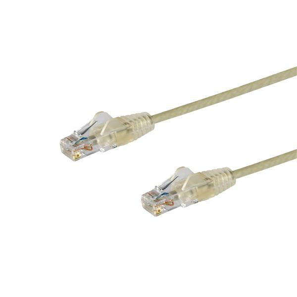N6PAT10GRS - StarTech.com SLIM CAT6 CABLE IS 36% THINNER THAN A STANDARD CAT 6 NETWORK CABLE - PATCH CABLE