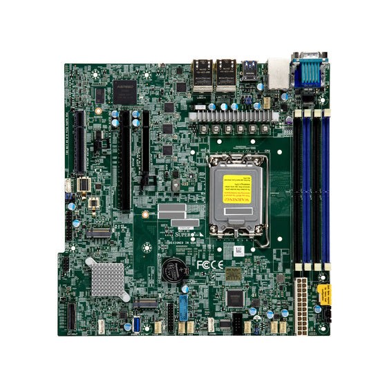 MBD-X13SCH-F-B - Supermicro Intel LGA1700 Micro-ATX Server Motherboard