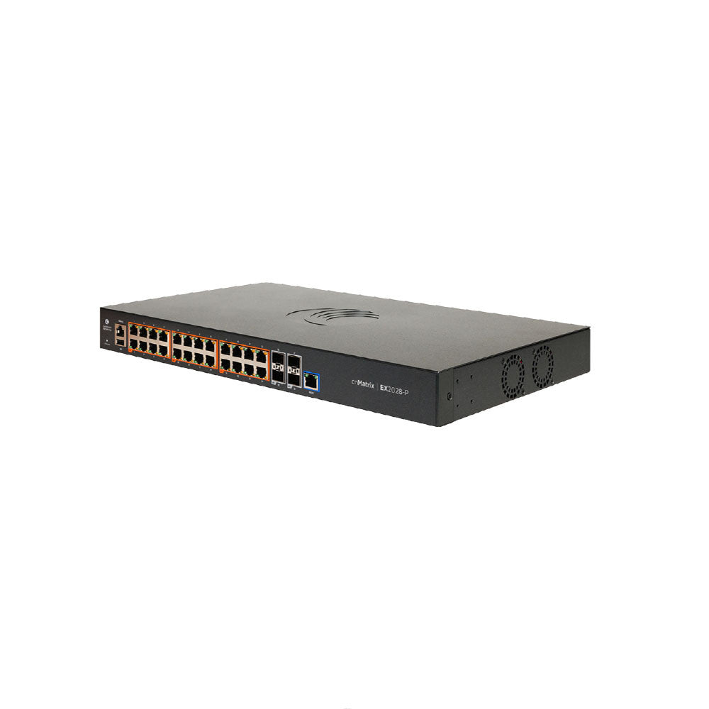 EX2028P - Cambium Networks 24-Port Gigabit PoE 4-Port SFP+ Layer 2 Managed Switch