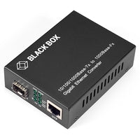 GIGABIT ETHERNET (1000-MBPS) MEDIA CONVERTER - 10/100/1000-MBPS COPPER TO 1000-M