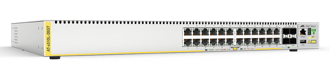Allied Telesis AT-X510L-28GT-10 network switch Managed L3 Gigabit Ethernet (10/100/1000) Gray