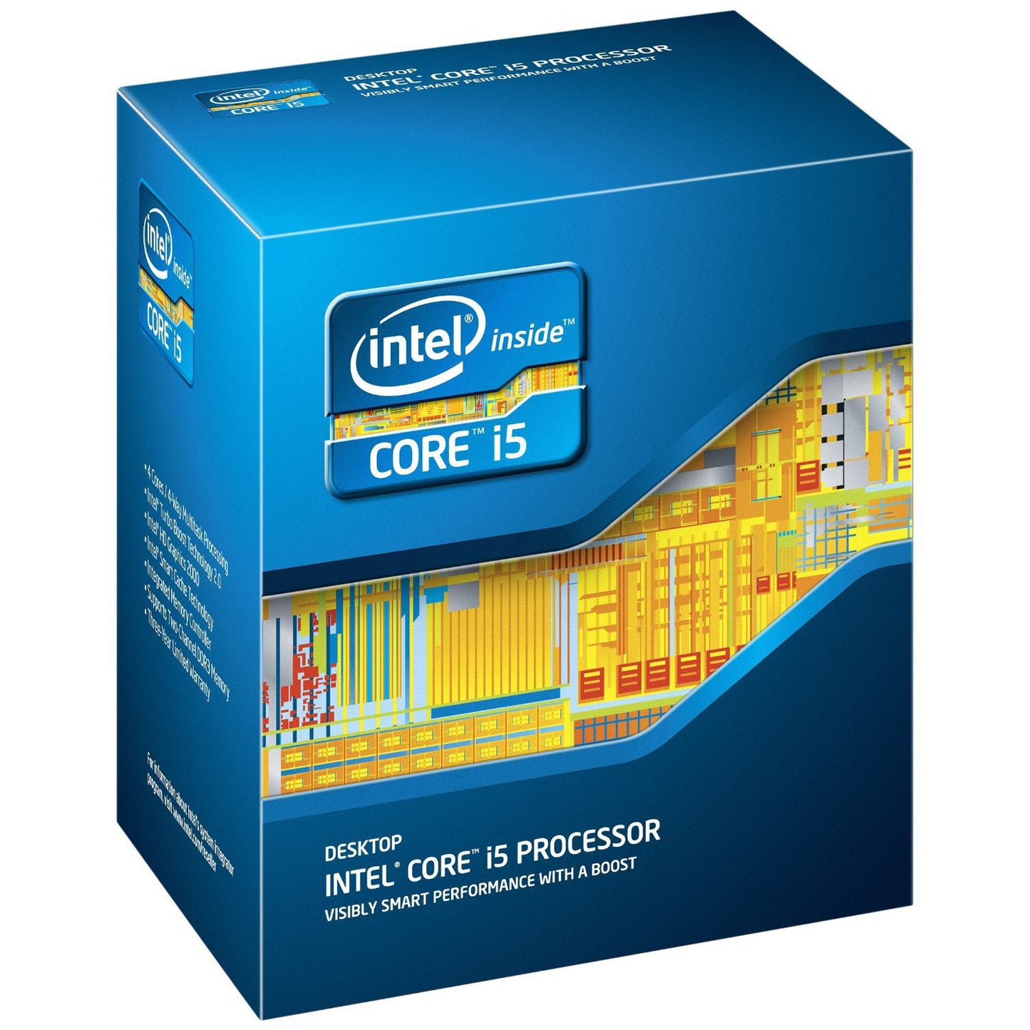 Intel Core i5-2500K processor 3.3 GHz 6 MB Smart Cache Box