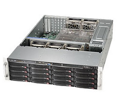 Supermicro SuperChassis 836BE16-R1K28B Rack Black 1280 W