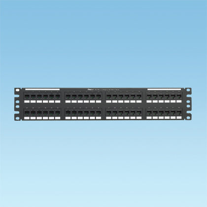 Panduit 48-port , NetKey, Category 5e, patch panel 2U