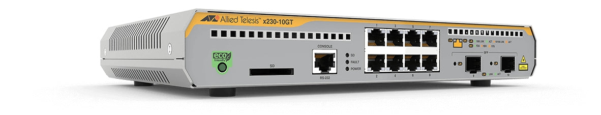 Allied Telesis AT-X230-10GT-10 network switch Managed L3 Gigabit Ethernet (10/100/1000) Gray