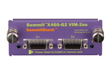 TAA-COMPLIANT OPTIONAL VIRTUAL INTERFACE MODULE FOR THE REAR OF THE X460-G2 PROV