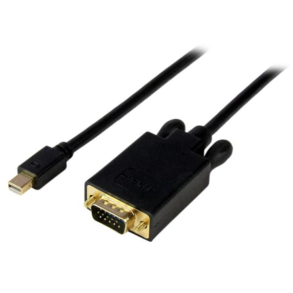 StarTech.com MDP2VGAMM15B video cable adapter 181.1" (4.6 m) mini DisplayPort VGA (D-Sub) Black