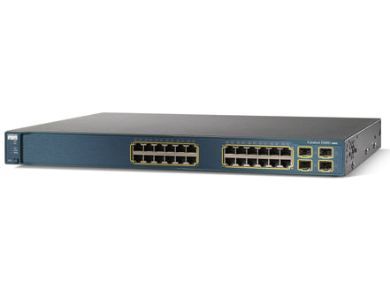 WS-C3560G-24TSE-RF - Cisco CAT3560 24 10/100/1000T +4 SFP ENHANCED