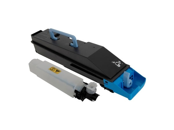 TK857C - KYOCERA TK-857C CYAN TONER CARTRIDGE AND 1 WASTE CONTAINER FOR USE IN TASKALFA 4