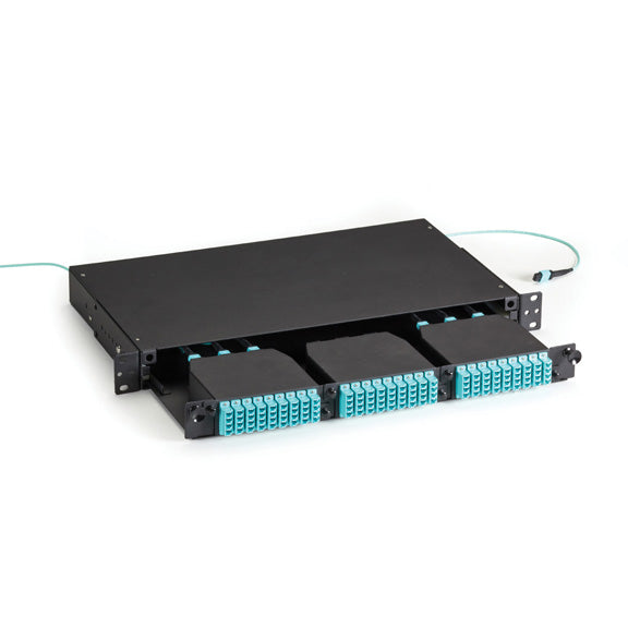 FIBER OPTIC HIGH DENSITY MTP ENCLOSURE - 3-SLOT, 1U, GSA, TAA, 45 DAY STANDARD R