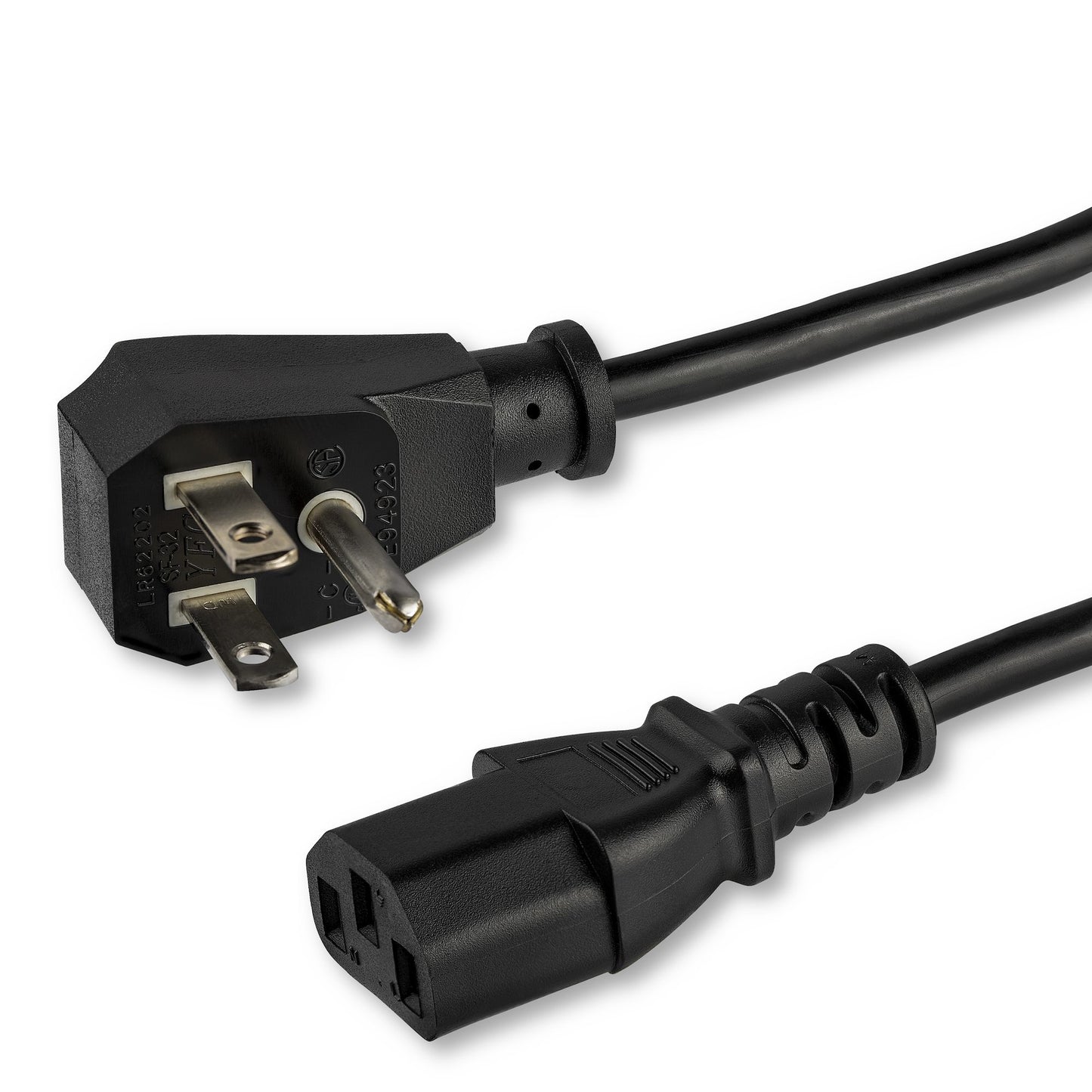 PXTF10115 - StarTech.com 15FT (4.5M) 18AWG FLEXIBLE COMPUTER POWER CORD W/ FLAT NEMA 5-15P AND IEC 60320