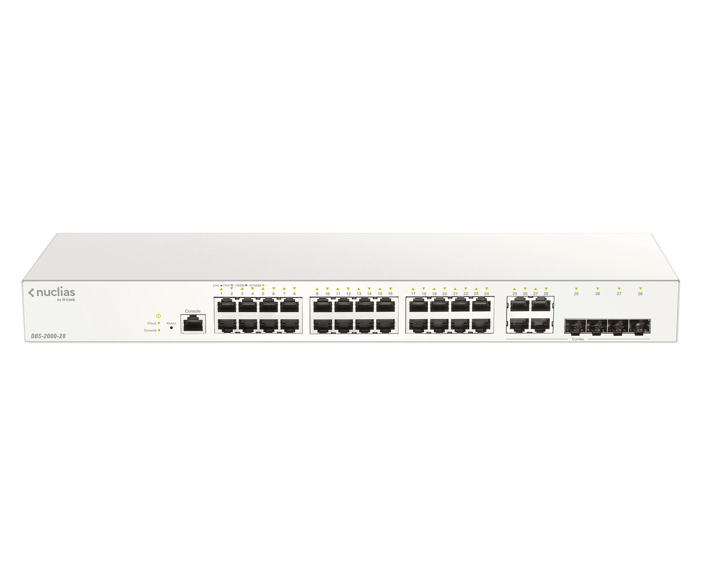 D-Link DBS-2000-28 network switch Managed L2 Gigabit Ethernet (10/100/1000) Gray