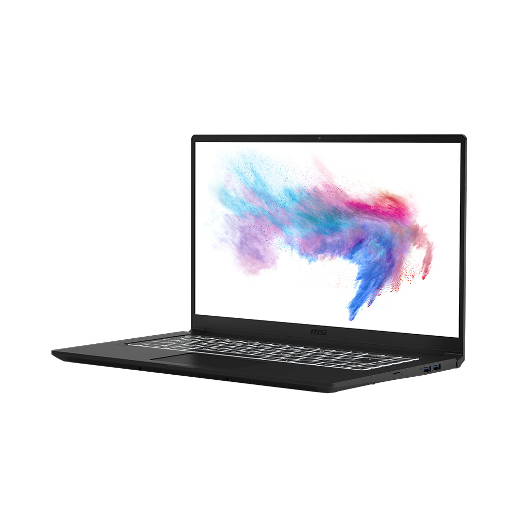 MSI Modern A10M-656 i5-10210U Notebook 15.6" Full HD Intel® Core™ i5 8 GB DDR4-SDRAM 512 GB SSD Wi-Fi 5 (802.11ac) Windows 10 Home Black