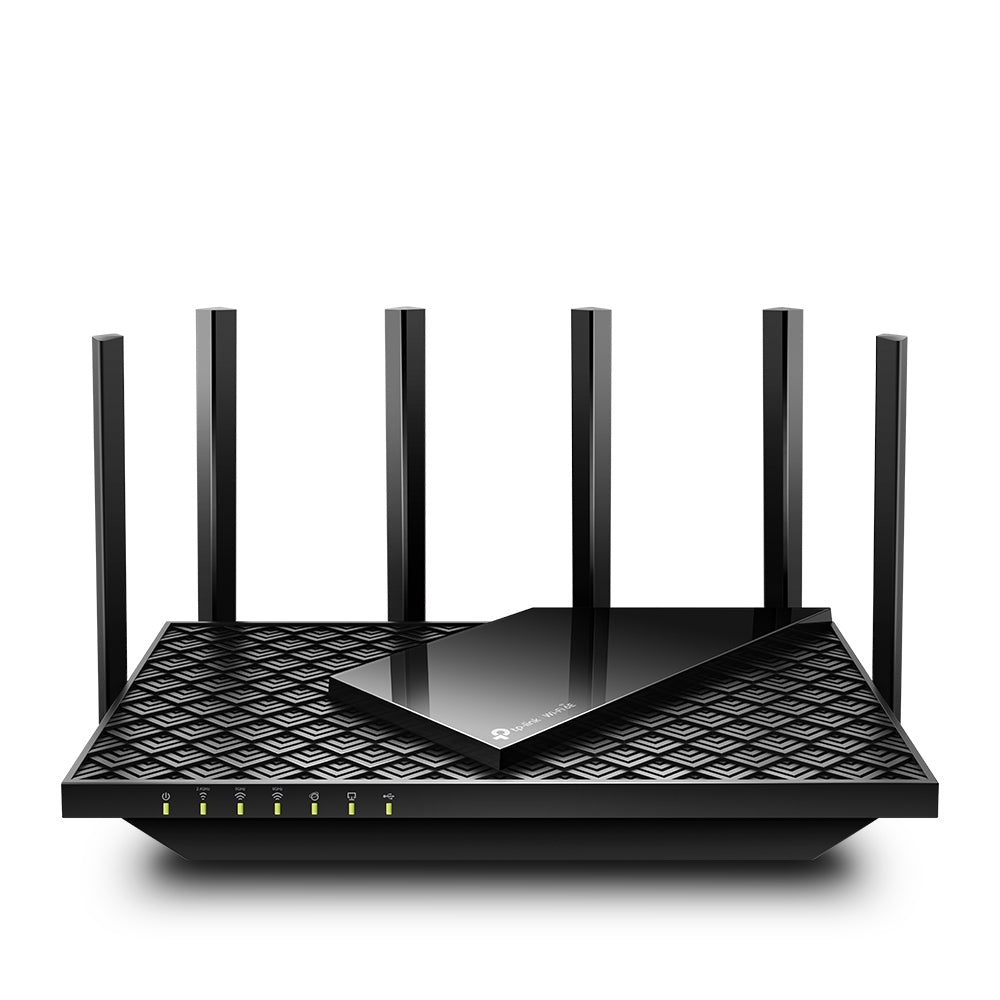 TP-Link Archer AXE75 wireless router Gigabit Ethernet Tri-band (2.4 GHz / 5 GHz / 6 GHz) Black