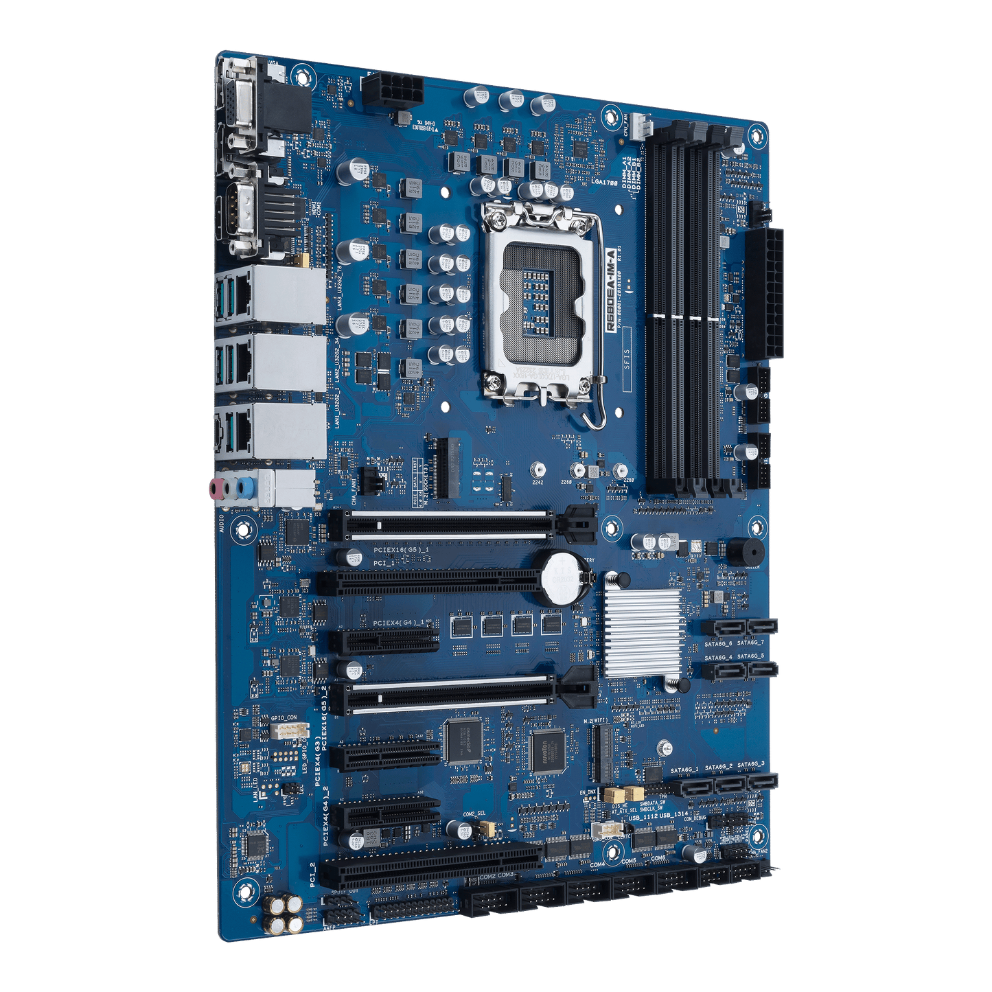 90ME0820-M0UCY0 - Asus R680EA-IM-A Industrial Motherboard Intel R680E Chipset Socket LGA-1700