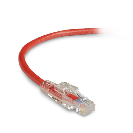 C6PC70-RD-25 - Black Box CAT6 550-MHZ LOCKING SNAGLESS STRANDED ETHERNET PATCH CABLE - UNSHIELDED (UTP),
