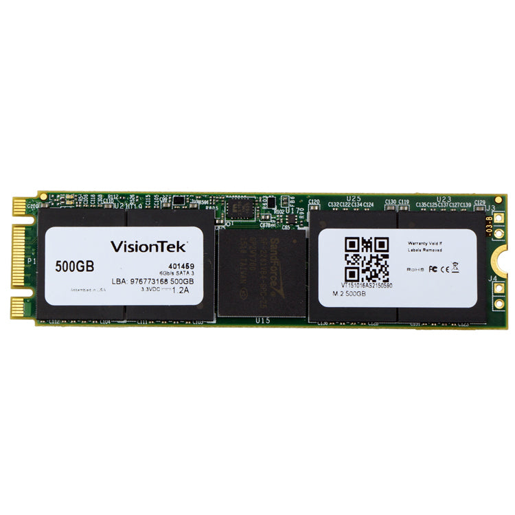 900831 - VisionTek 500GB M.2 2280 SSD SATA III