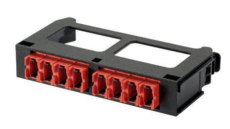 Panduit FQMAP65RD fiber optic adapter MPO Black, Red