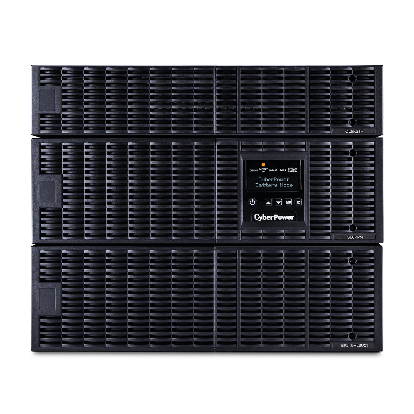 CyberPower OL6KRTF uninterruptible power supply (UPS) Double-conversion (Online) 6 kVA 5400 W 10 AC outlet(s)