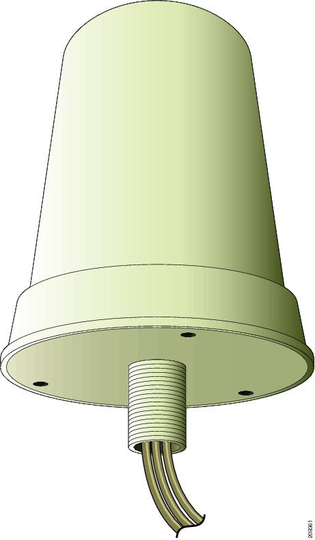 Cisco Aironet 2.4 GHz MIMO network antenna Omni-directional antenna RP-TNC 4 dBi