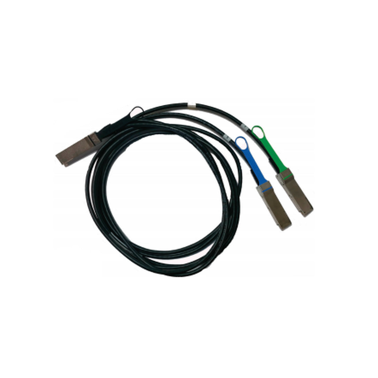 Mellanox Technologies MCP7H50-V01AR30 InfiniBand cable 59.1" (1.5 m) QSFP56 2xQSFP56 Black