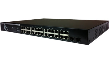 SS2R24G4IP - Amer Networks 24 PORT 10/100 POE + 2 PORT 1000 + 2 PORT 1000/SFP STACKABLE MANAGED LAYER 2 SWI
