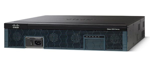 Cisco 2921 wired router Gigabit Ethernet Black, Blue