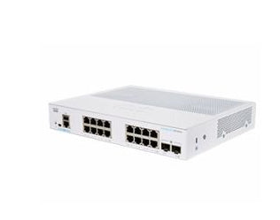 Cisco CBS350-16T-E-2G-NA network switch Managed L3 Gigabit Ethernet (10/100/1000) 1U Gray