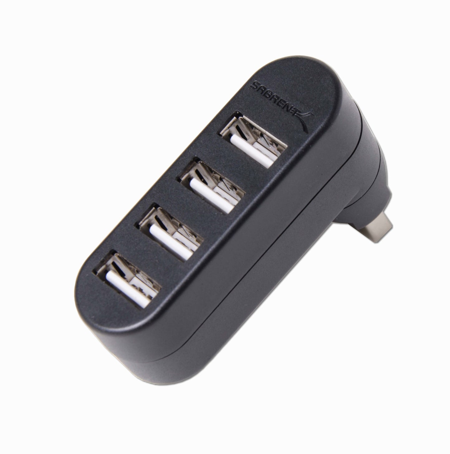 Sabrent HB-UMN4-PK50 interface hub USB 2.0 480 Mbit/s Black