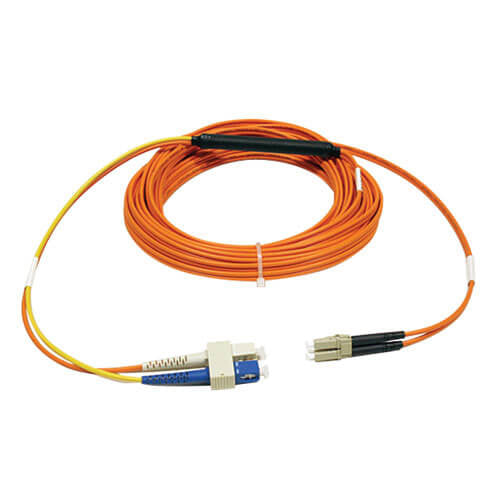 Tripp Lite N424-04M fiber optic cable 157.5" (4 m) 2x LC 2x SC Blue, Gray, Orange, Yellow