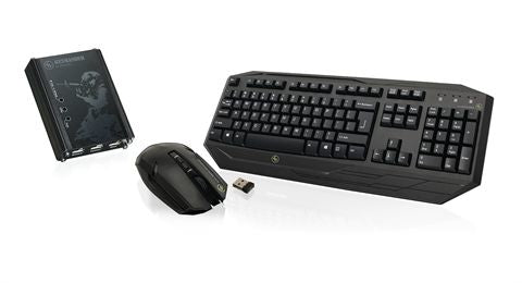 GE1337PKIT - iogear GE1337P KEYMANDER, GKM602R WIRELESS GAMING KEYBOARD & MOUSE