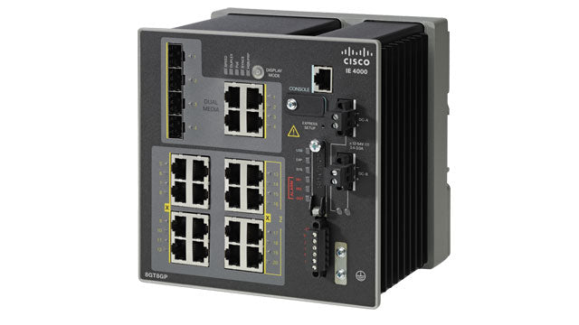 Cisco Industrial Ethernet 4000 L2 Gigabit Ethernet (10/100/1000) Power over Ethernet (PoE)