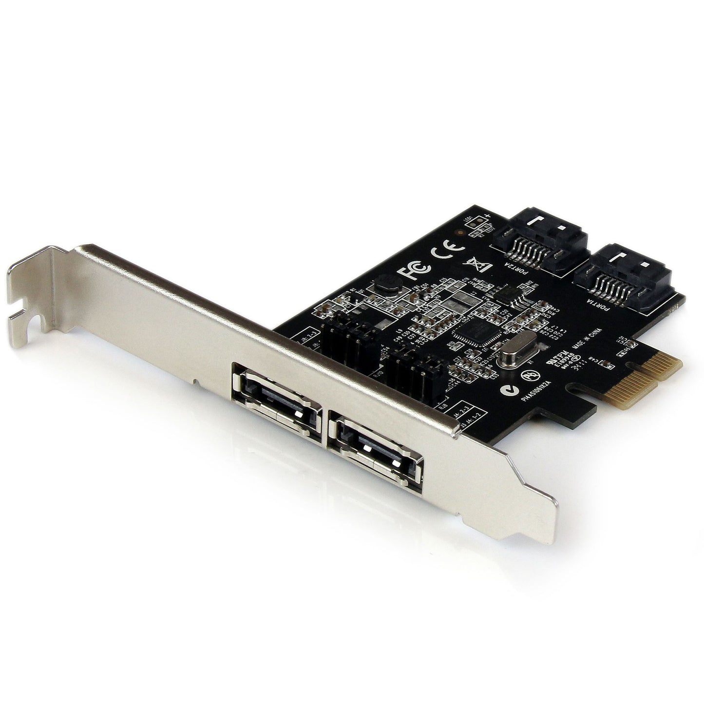 ADD 2 EXTERNAL OR INTERNAL SATA 6 GBPS PORTS TO A COMPUTER, THROUGH A PCI EXPRES