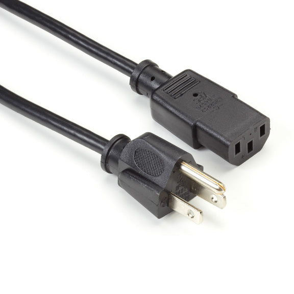 EPXR12 - Black Box POWER CORD - NEMA 5-15P TO IEC-60320-C13, 10-FT. (3.0-M)
