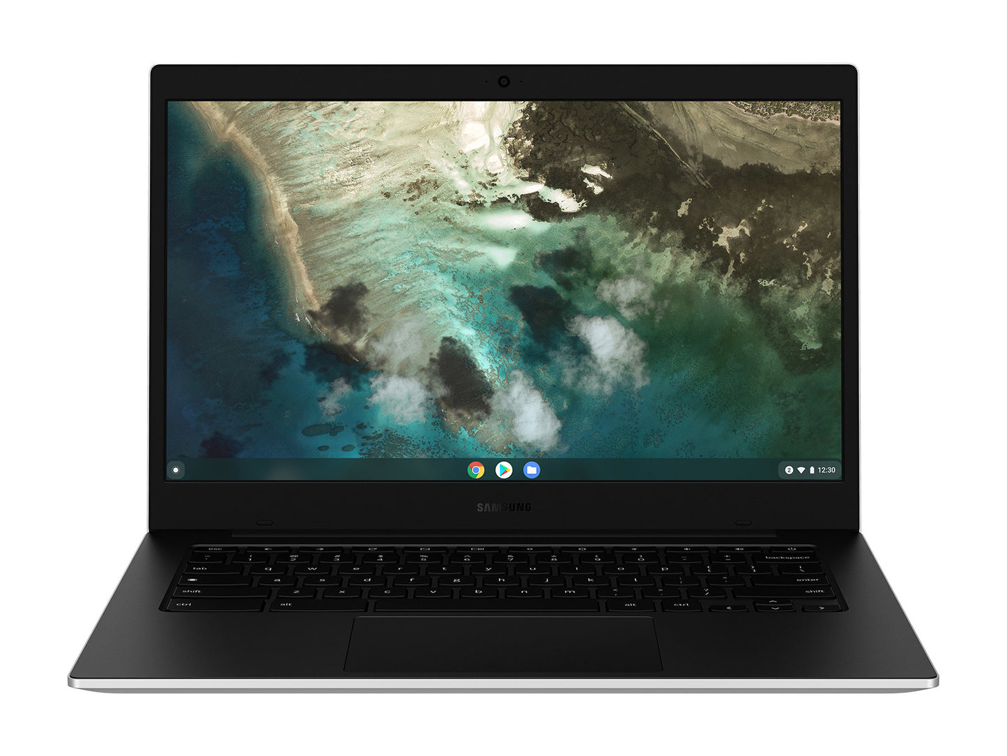 Samsung Galaxy Chromebook Go N4500 14" WXGA Intel® Celeron® 4 GB LPDDR4x-SDRAM 32 GB eMMC Wi-Fi 6 (802.11ax) ChromeOS Silver
