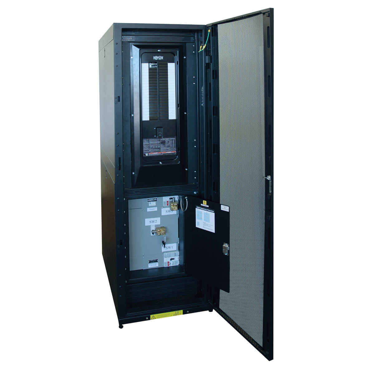 208V 3PHASE DISTRIBUTION CABINET FOR 40KVA UPS 42 POLE W/ 3 BREAKER 208V SERVICE