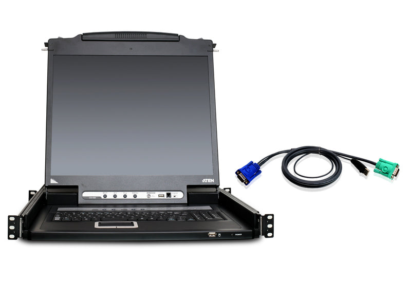 CL5716MUKIT - ATEN 16-PORT 17 LCD KVM CONSOLE KIT