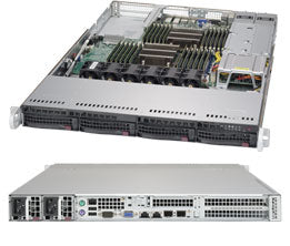 Supermicro SuperServer 6017R-WTRFTP+ Intel® C602 LGA 2011 (Socket R) Rack (1U) Black