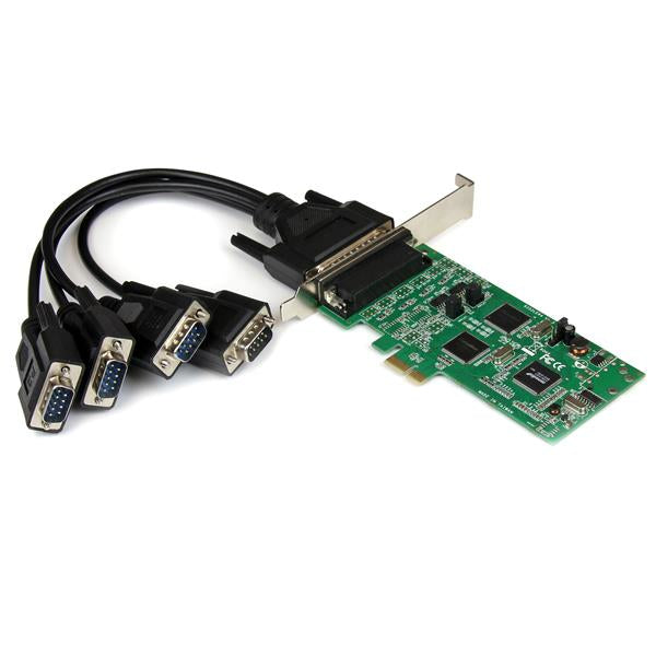 ADD TWO RS232, AND TWO RS422/485 SERIAL PORTS TO YOUR PC THROUGH A PCI-EXPRESS E