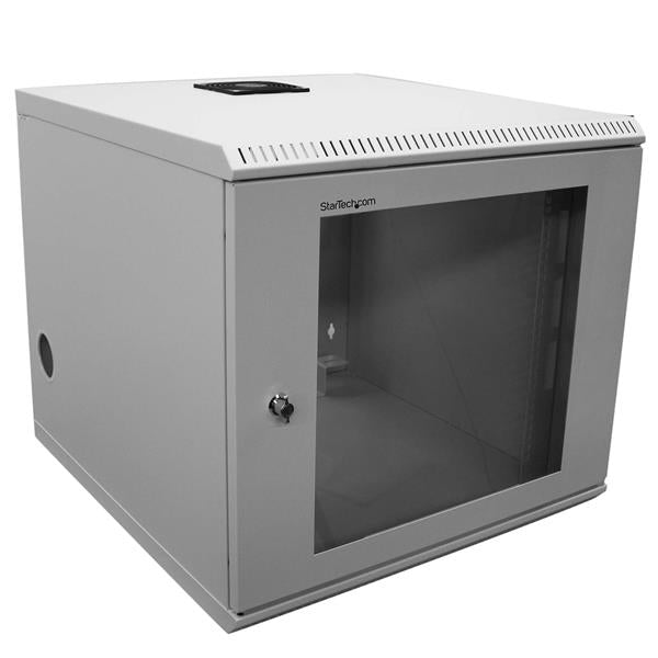 StarTech.com CAB1019WALL rack cabinet 10U Wall mounted rack White