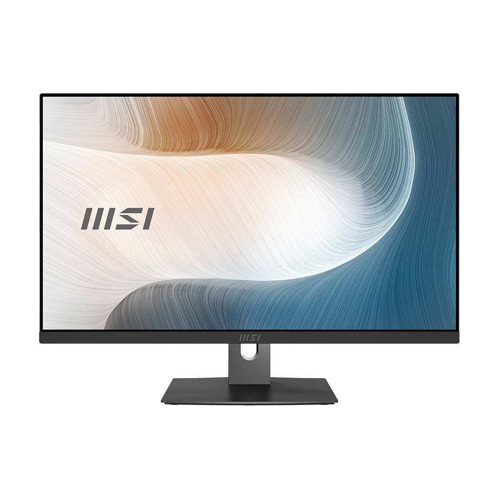 MSI Modern 11M-054US Intel® Core™ i7 27" 1920 x 1080 pixels 16 GB DDR4-SDRAM 512 GB SSD All-in-One PC Windows 10 Home Wi-Fi 6 (802.11ax) Black
