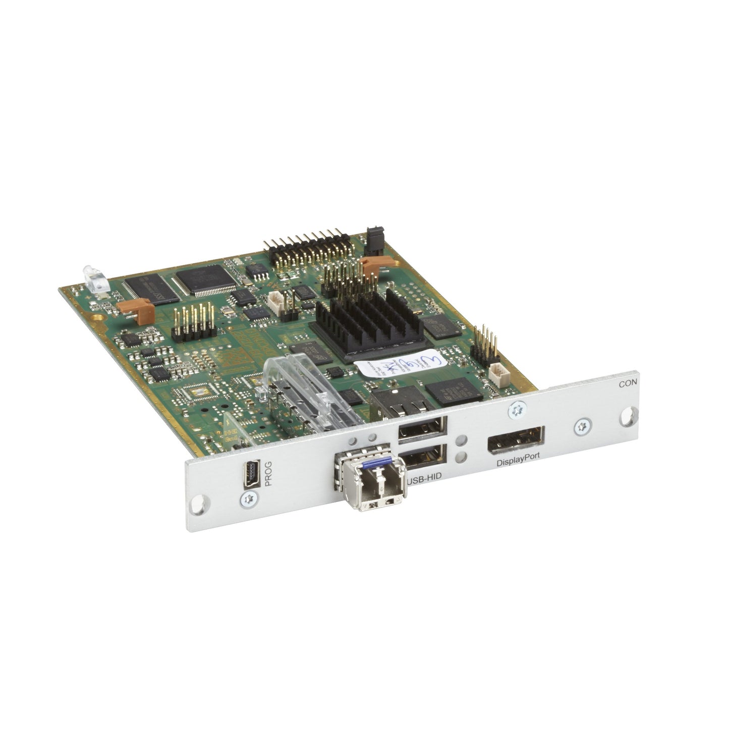 MODULAR KVM EXTENDER RECEIVER INTERFACE CARD - 4K30 DISPLAYPORT 1.1, USB-HID, HS
