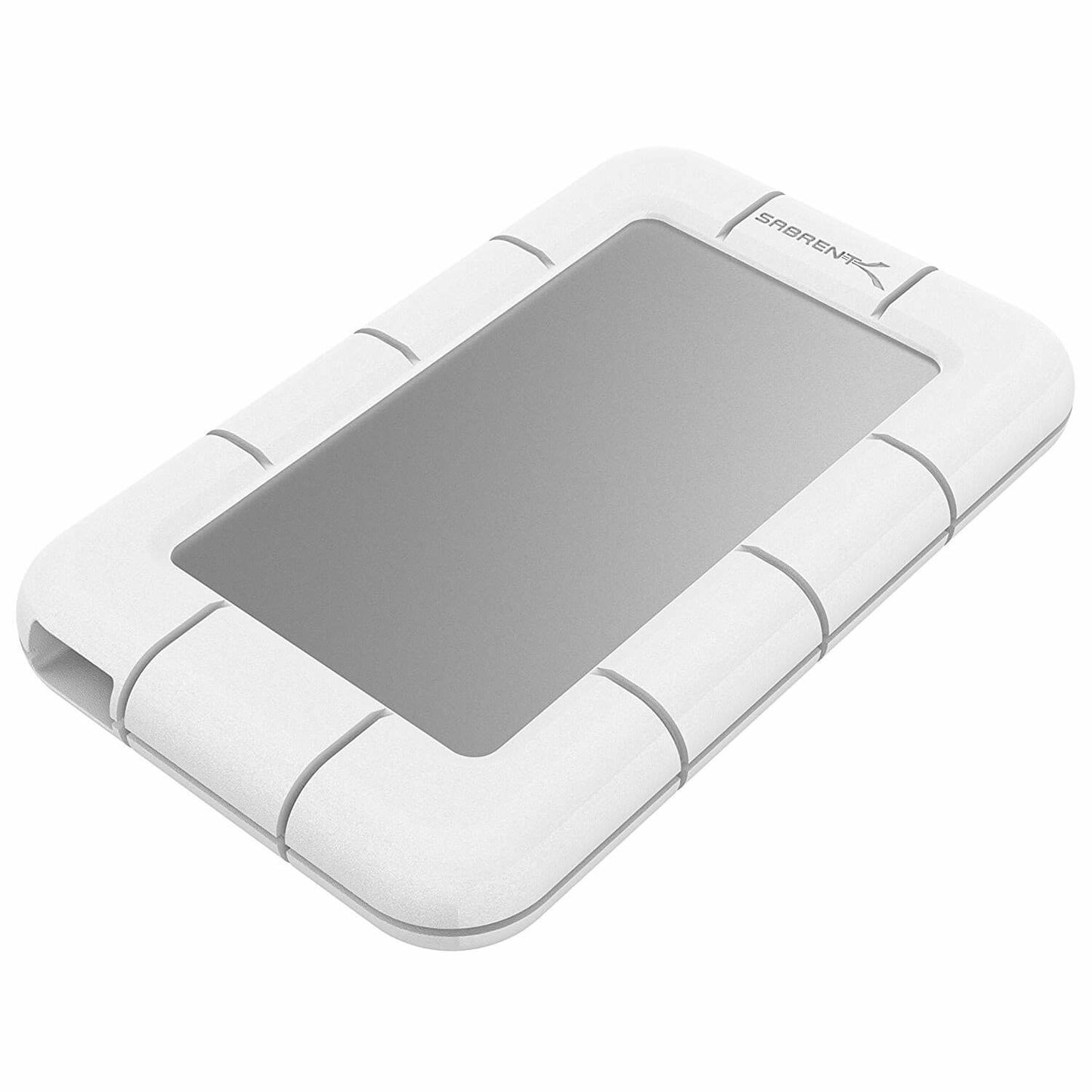 Sabrent EC-UM3W-PK50 storage drive enclosure HDD/SSD enclosure Silver, White 2.5"