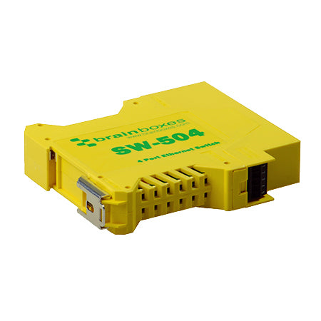 SW-504 - Brainboxes INDUSTRIAL ETHERNET 4 PORT SWITCH